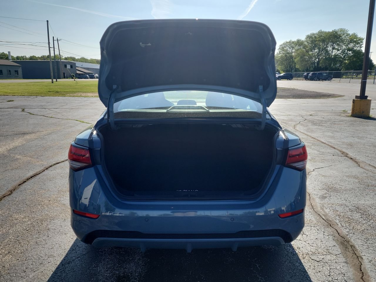 Used 2024 Atlantic Gray Metallic Nissan SV image 22