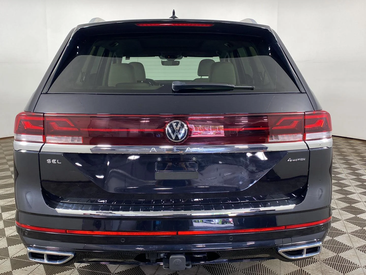 Used 2024 Deep Black Pearl Volkswagen 2.0T SEL Premium R-Line image 8