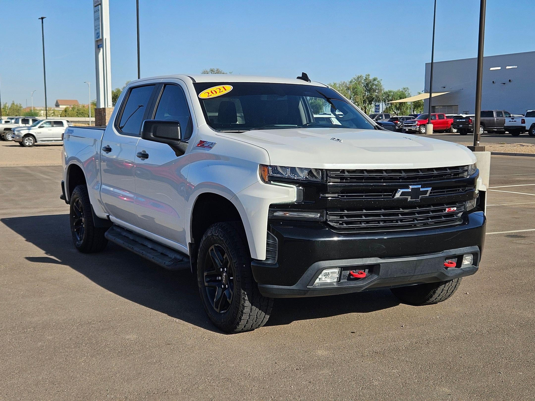 Certified Used 2021 IRIDESCENT PEARL TRICOAT Chevrolet LT Trail Boss image 7