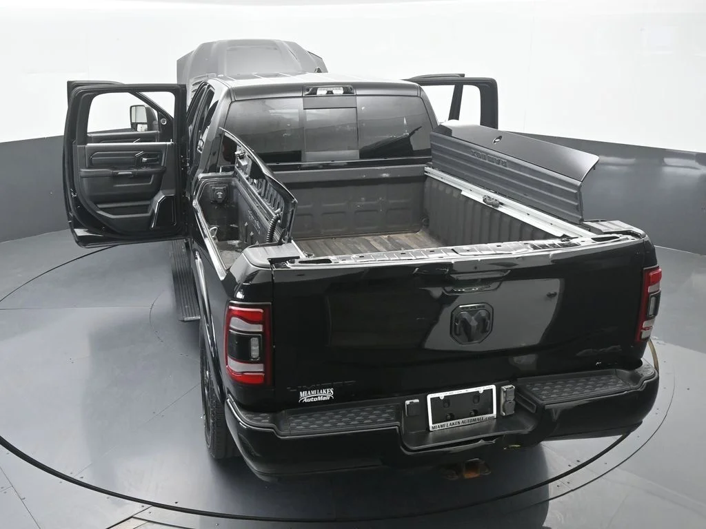 Used 2023 Diamond Black Crystal Pearlcoat Ram Limited image 84
