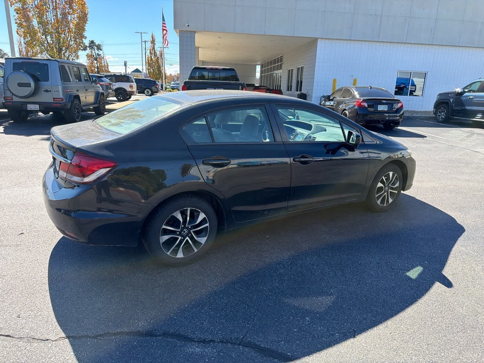 Used 2015 Crystal Black Pearl Honda EX image 8