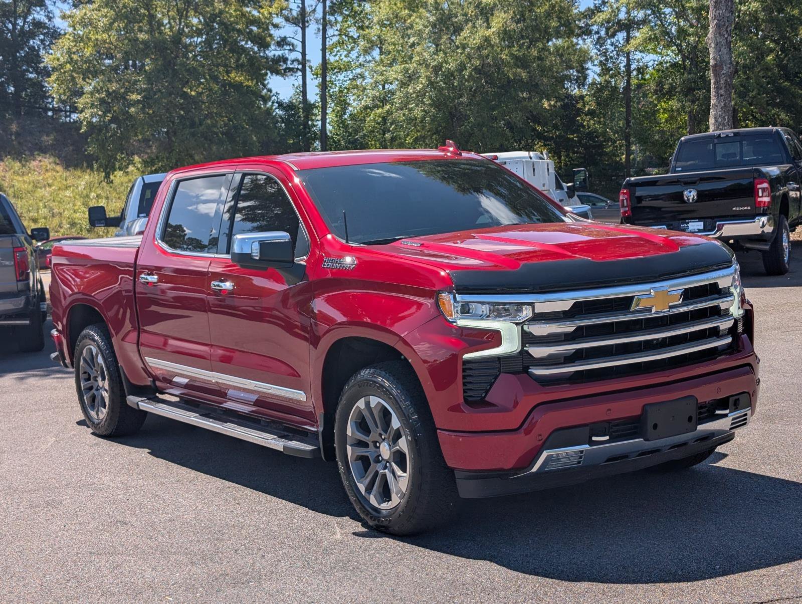 Used 2024 Radiant Red Tintcoat Chevrolet High Country image 4