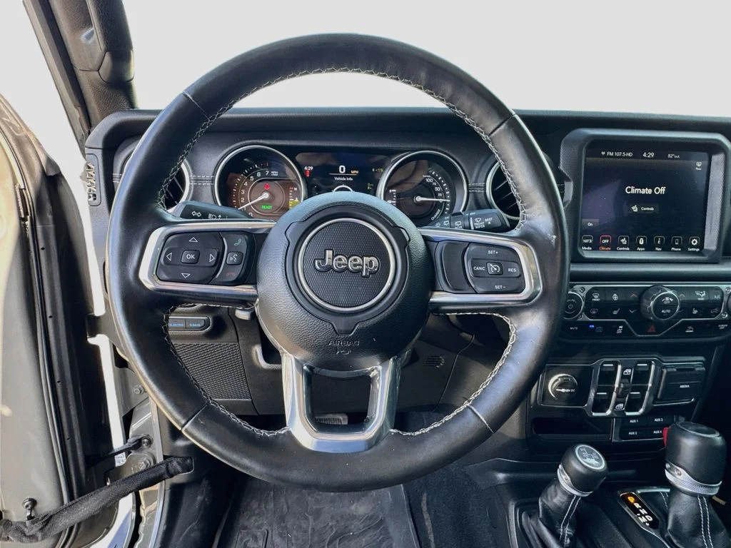 Used 2023 Gray Jeep Sahara 4xe image 12