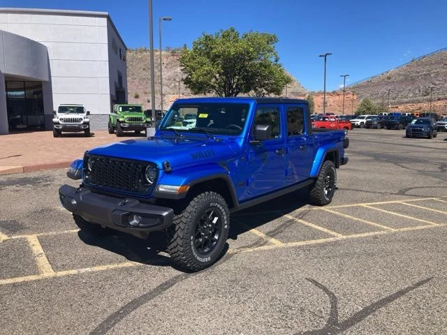 New 2025 Hydro Blue Pearl-Coat Exterior Paint Jeep Willys image 2