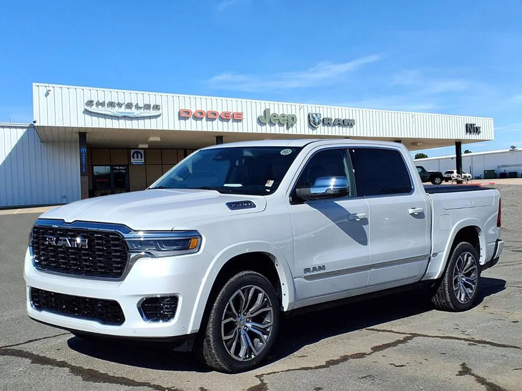 New 2026 Ivory White Tri-Coat Pearl-Coat Exterior Paint RAM Tungsten image 1