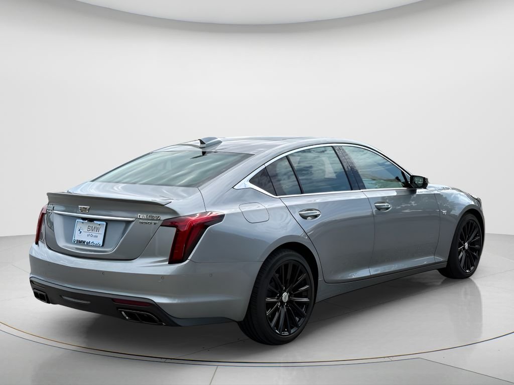 Used 2025 Silver Cadillac Premium Luxury image 5