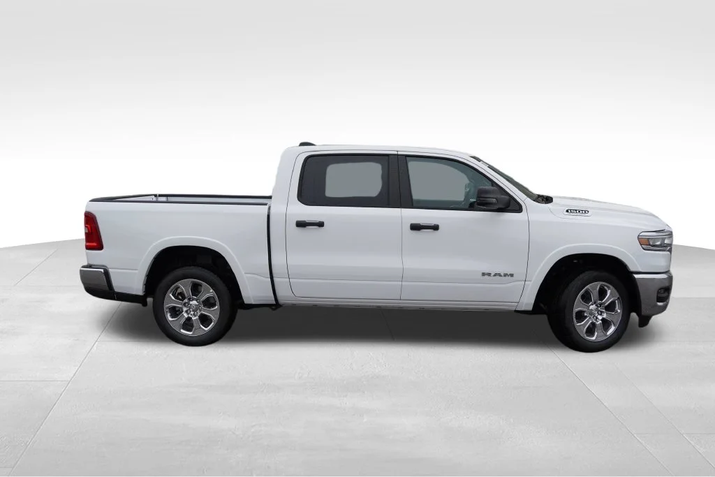 New 2026 Bright White Clear-Coat Exterior Paint RAM Big Horn image 2