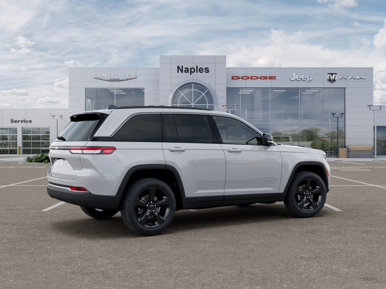 New 2026 Bright White Clear-Coat Exterior Paint Jeep Limited image 30