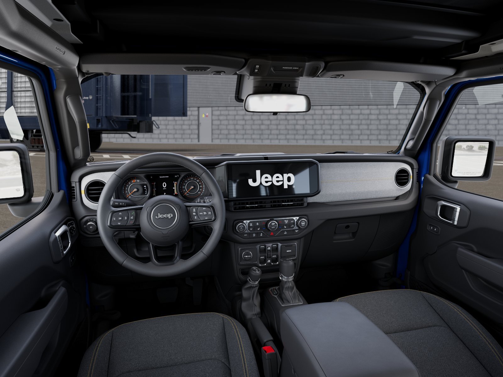New 2026 Hydro Blue Pearl-Coat Exterior Paint Jeep Sport S image 8