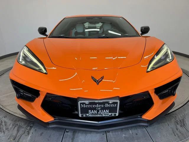 Used 2024 Amplify Orange Tintcoat Chevrolet Stingray image 12