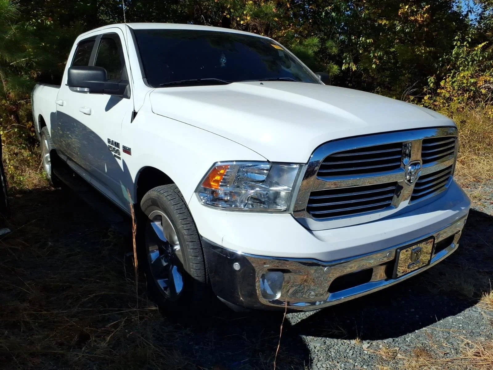 Used 2019 Bright White Clearcoat Ram Big Horn image 8