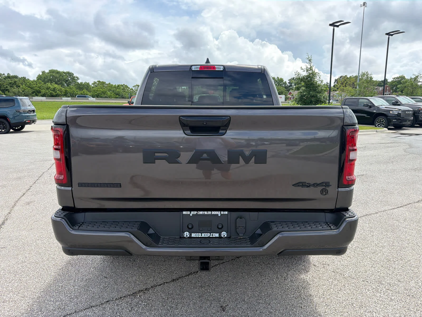 New 2026 Granite Crystal Metallic Clear-Coat Exterior Paint RAM Big Horn image 8
