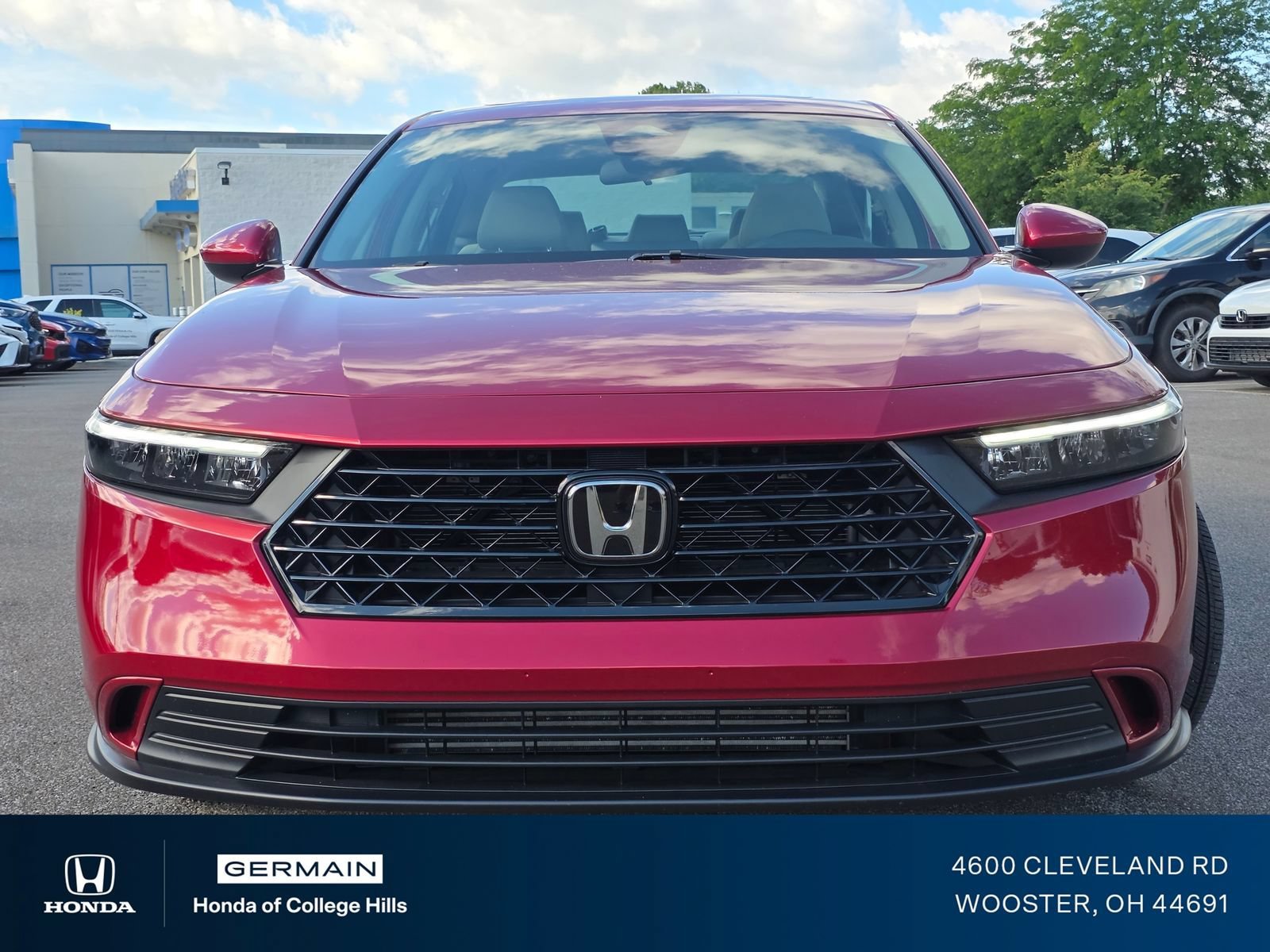 Certified Used 2023 Radiant Red Metallic Honda 1.5T EX image 45