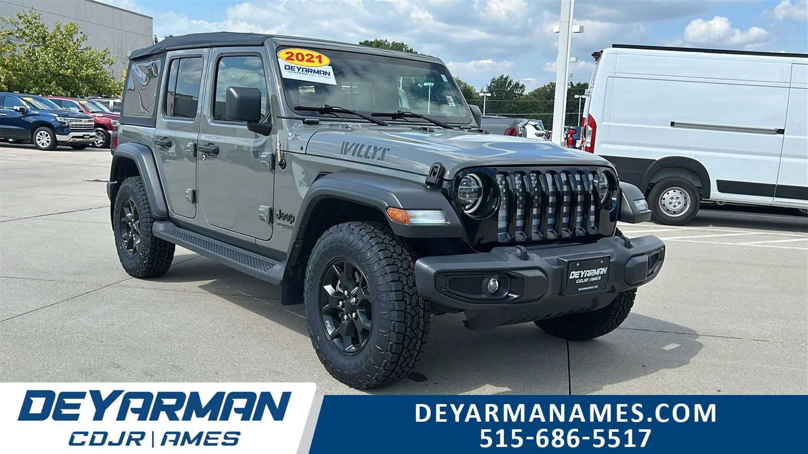 2021 Jeep Wrangler Unlimited Willys