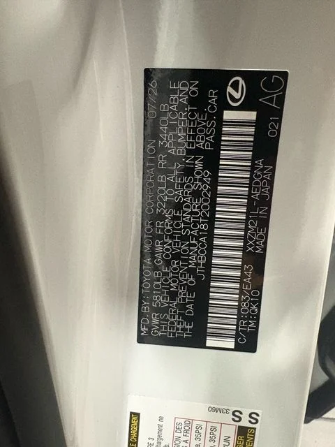 New 2026 White Lexus  image 31
