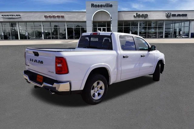 New 2026 Bright White Clear-Coat Exterior Paint RAM Big Horn image 3