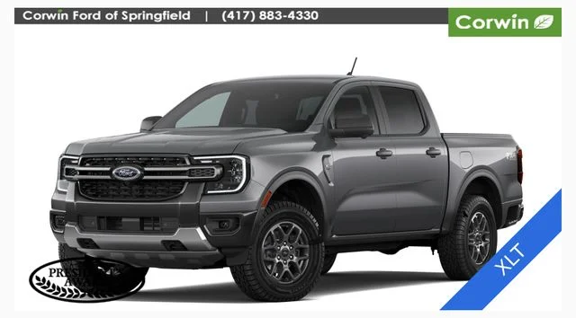 New 2026 Carbonized Gray Metallic Ford XLT image 1