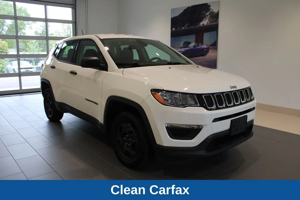 Used 2017 White Jeep Sport image 2