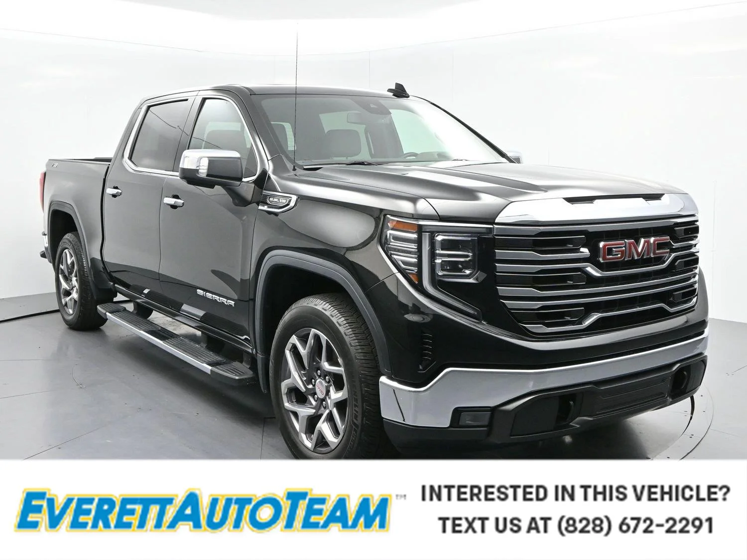 Used 2023 ONYX BLACK GMC SLT image 1