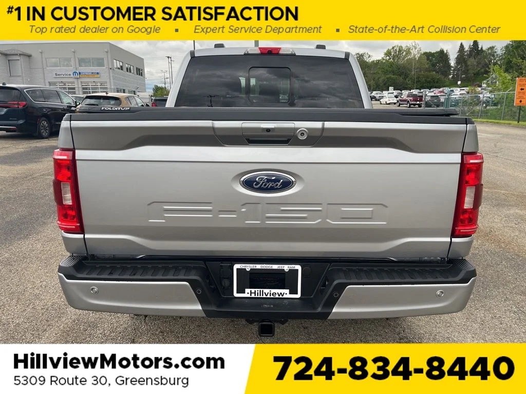 Used 2022 Silver Metallic Ford XLT image 4