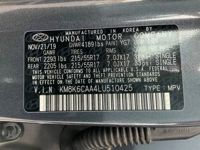 Used 2020 Gray Hyundai SEL Plus image 49