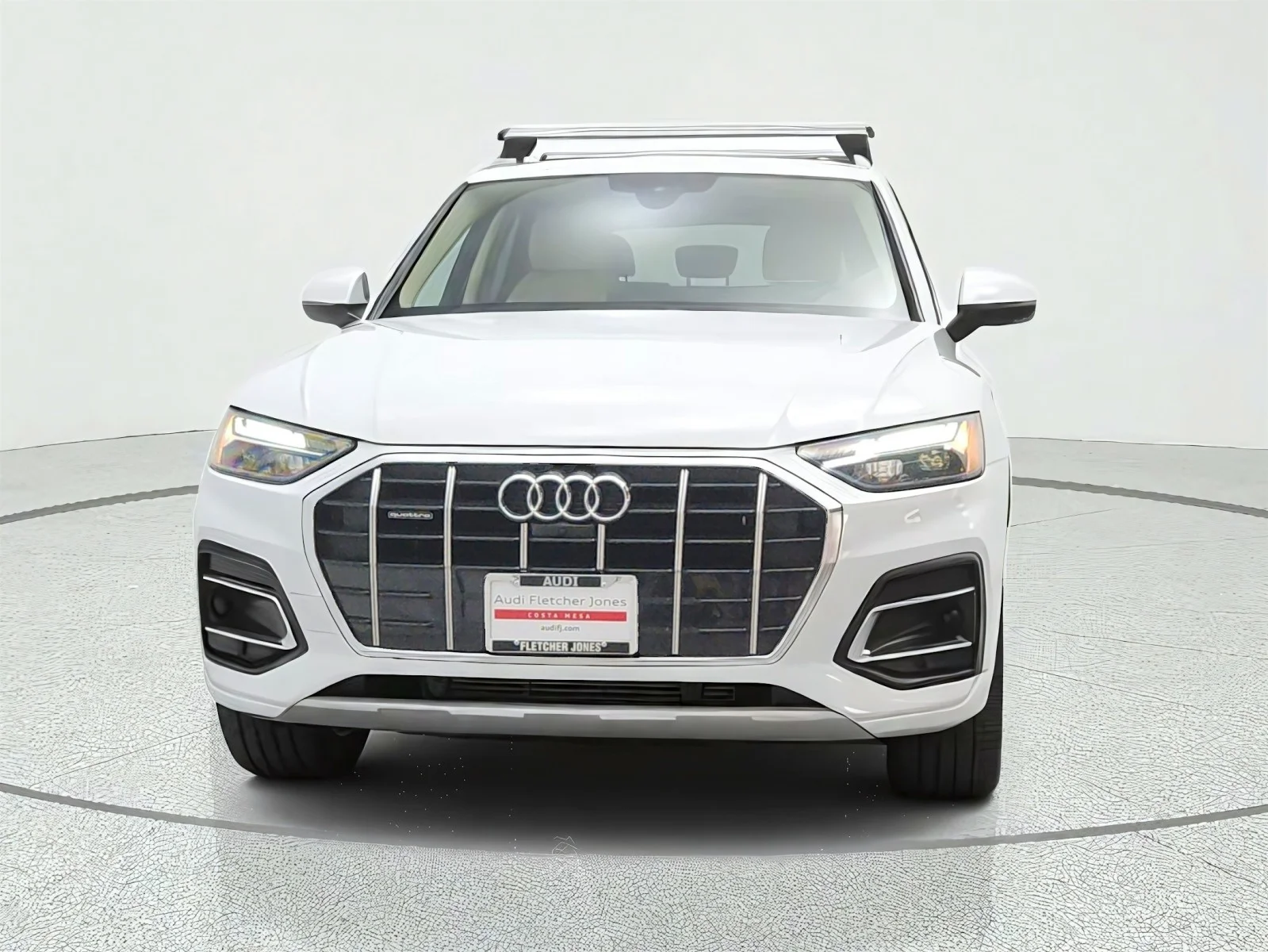 Used 2021 Glacier White Metallic Audi Premium Plus 45 TFSI quattro image 2
