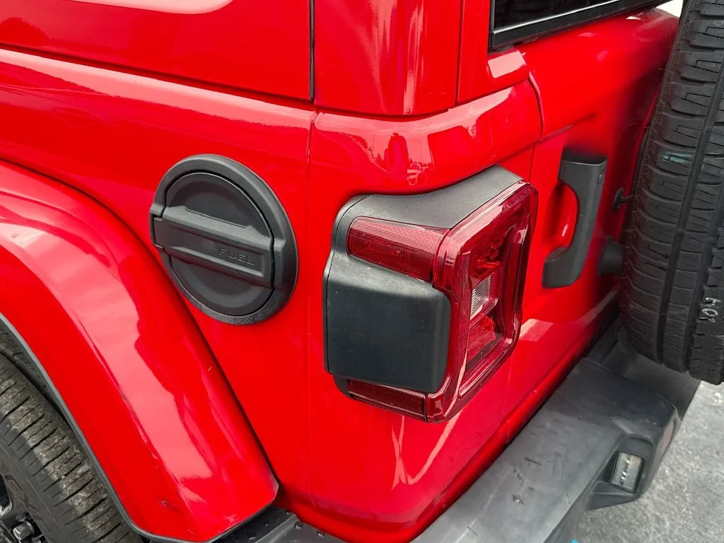 Used 2022 Red Jeep Unlimited Sahara 4xe image 9