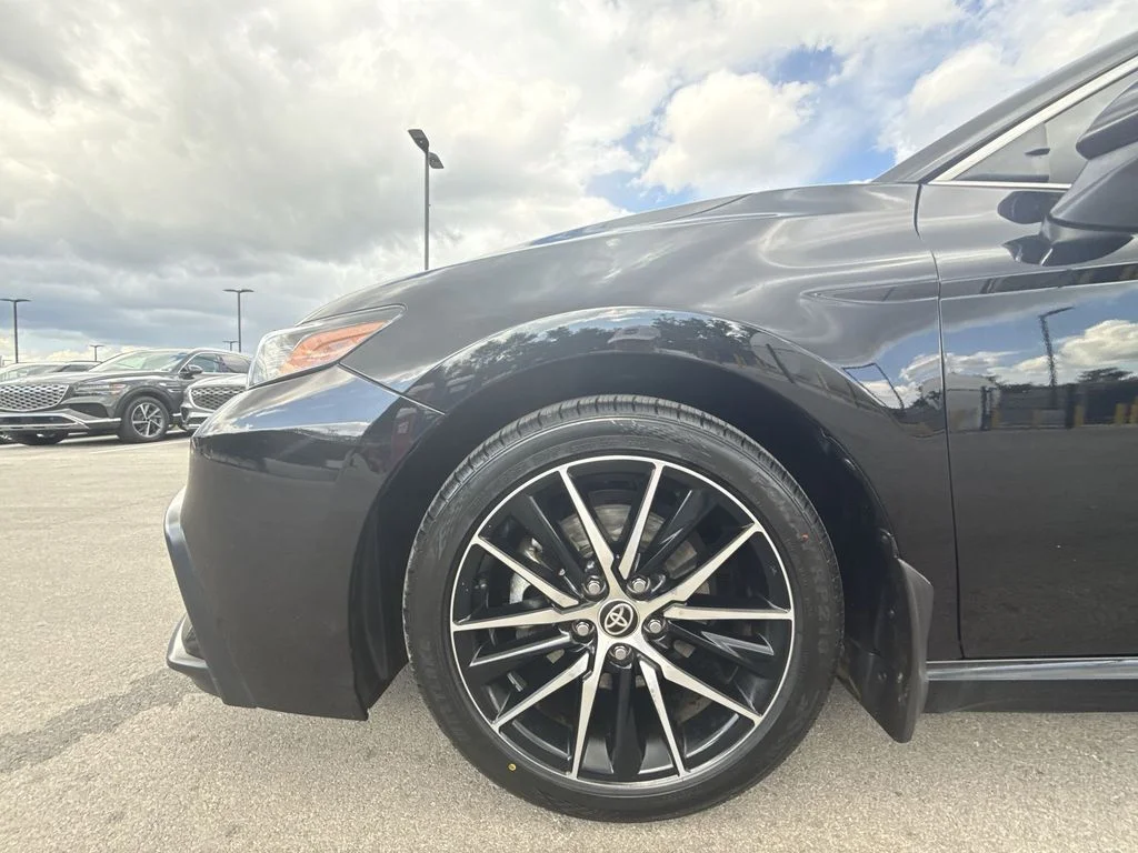 Used 2021 Black Toyota SE image 10