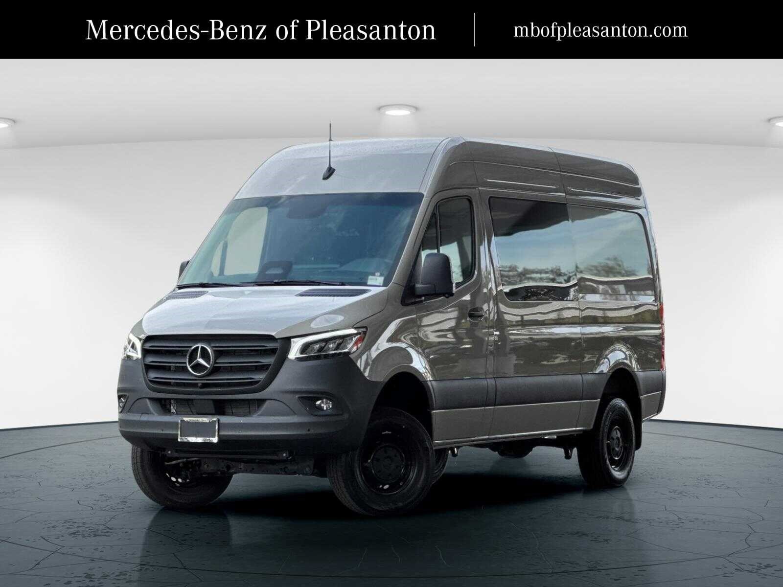 New 2026 Stone Gray Mercedes-Benz 2500 High Roof HO Diesel 144 WB AWD image 1