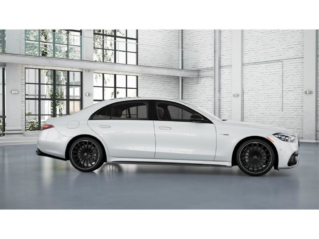 New 2026 MANUFAKTUR Moonlight White Metallic Mercedes-AMG AMG® S 63 E 4MATIC Sedan image 15