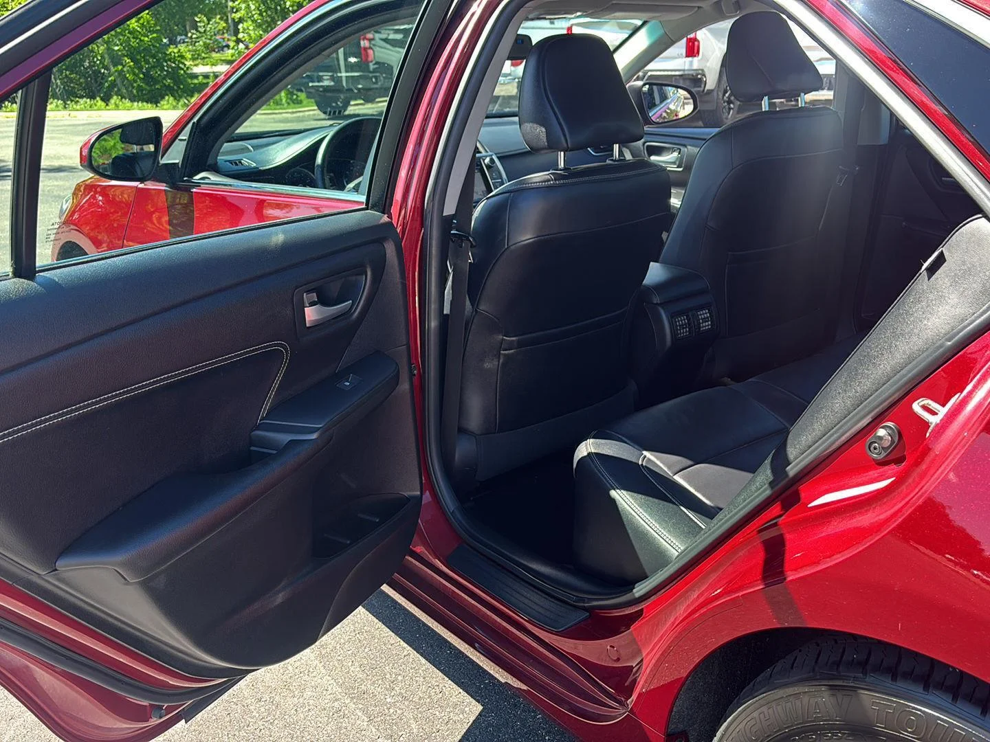 Certified Used 2017 Ruby Flare Pearl Toyota XLE image 22