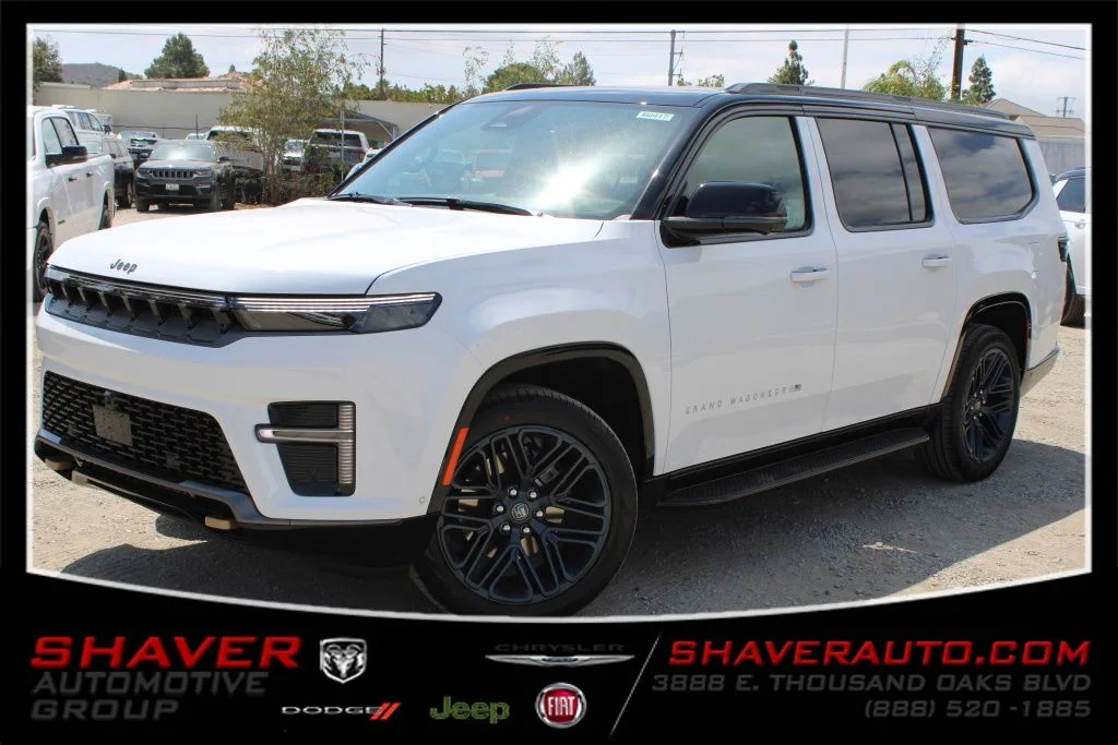 New 2026 Bright White Clear-Coat Exterior Paint Jeep  image 1