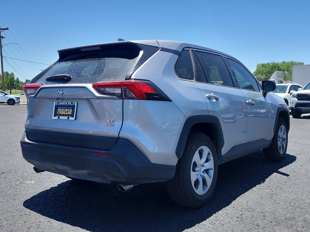 Used 2022 Silver Sky Metallic Toyota LE image 6
