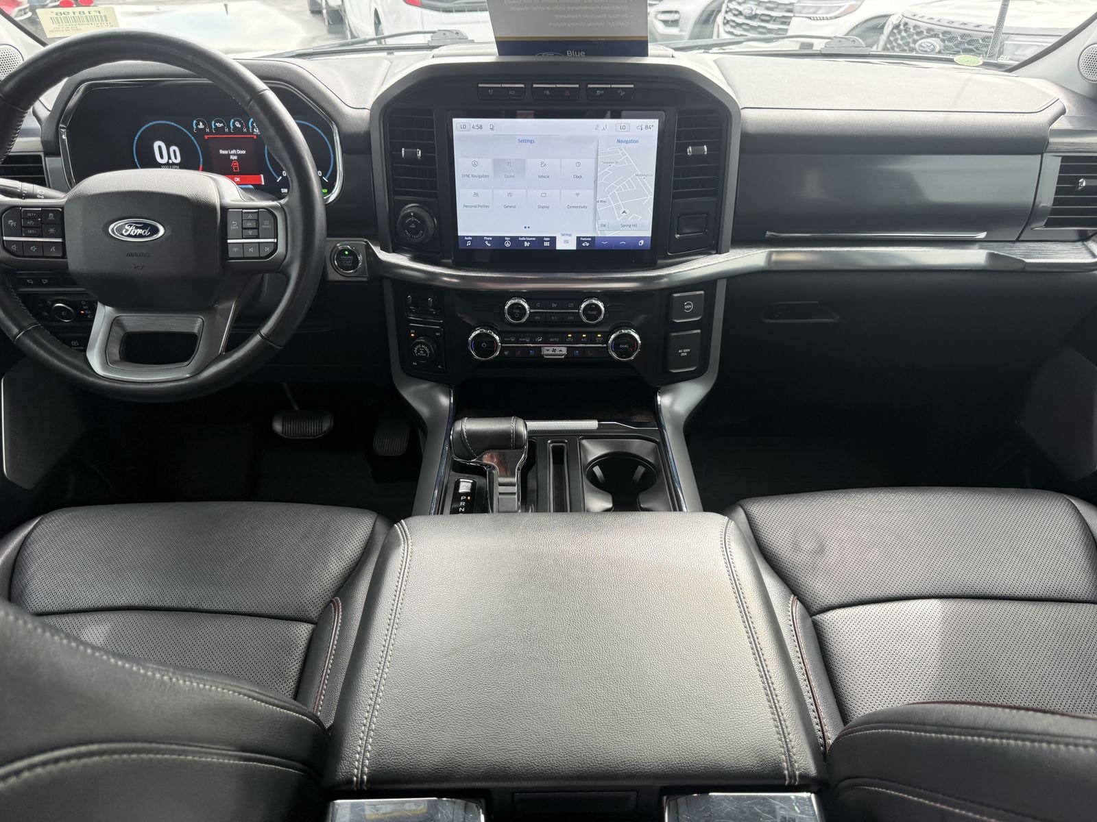 Certified Used 2022 White Metallic Ford Lariat image 19
