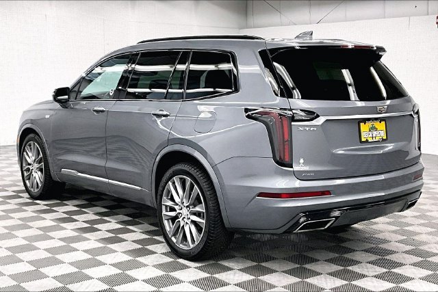 Used 2021 Satin Steel Metallic Cadillac Sport image 2