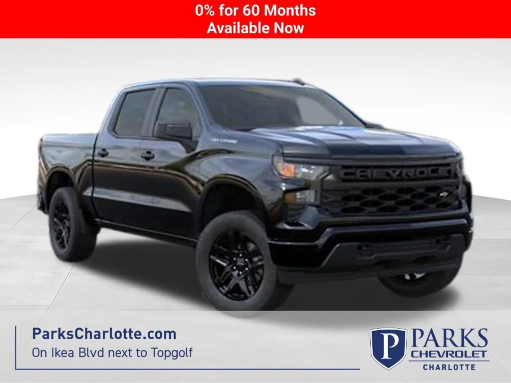 New 2026 Black Chevrolet Custom image 1