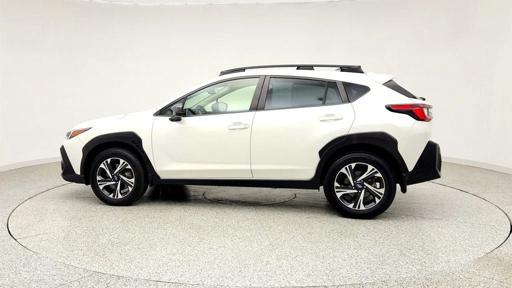 Used 2024 Crystal White Pearl Subaru Premium AWD w/ BSD, Moonroof & All-Weather Pkg image 8
