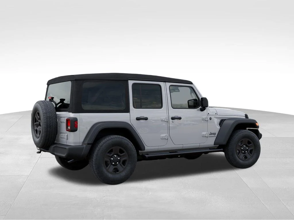 New 2026 Bright White Clear-Coat Exterior Paint Jeep Sport image 4