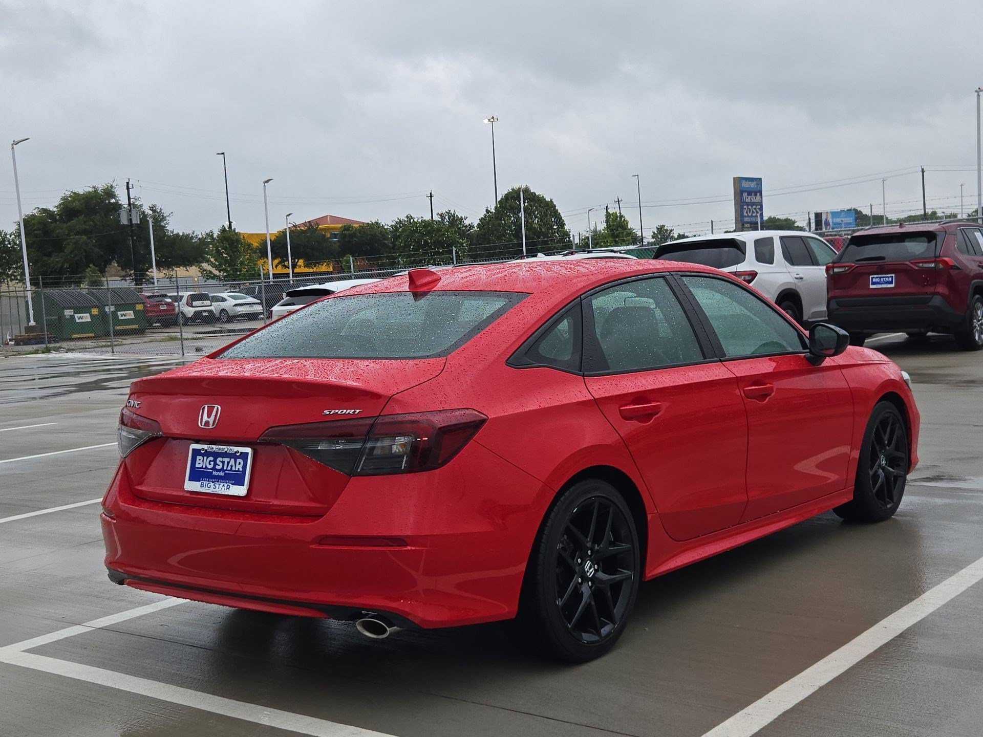 Certified Used 2025 Rallye Red Honda Sport image 3