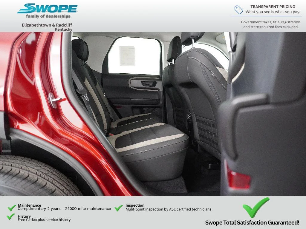 New 2026 Ruby Red Metallic Tinted Clearcoat Ford Big Bend® image 13