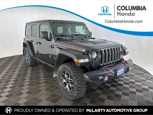 Used 2020 Gray Jeep Unlimited Rubicon image 1