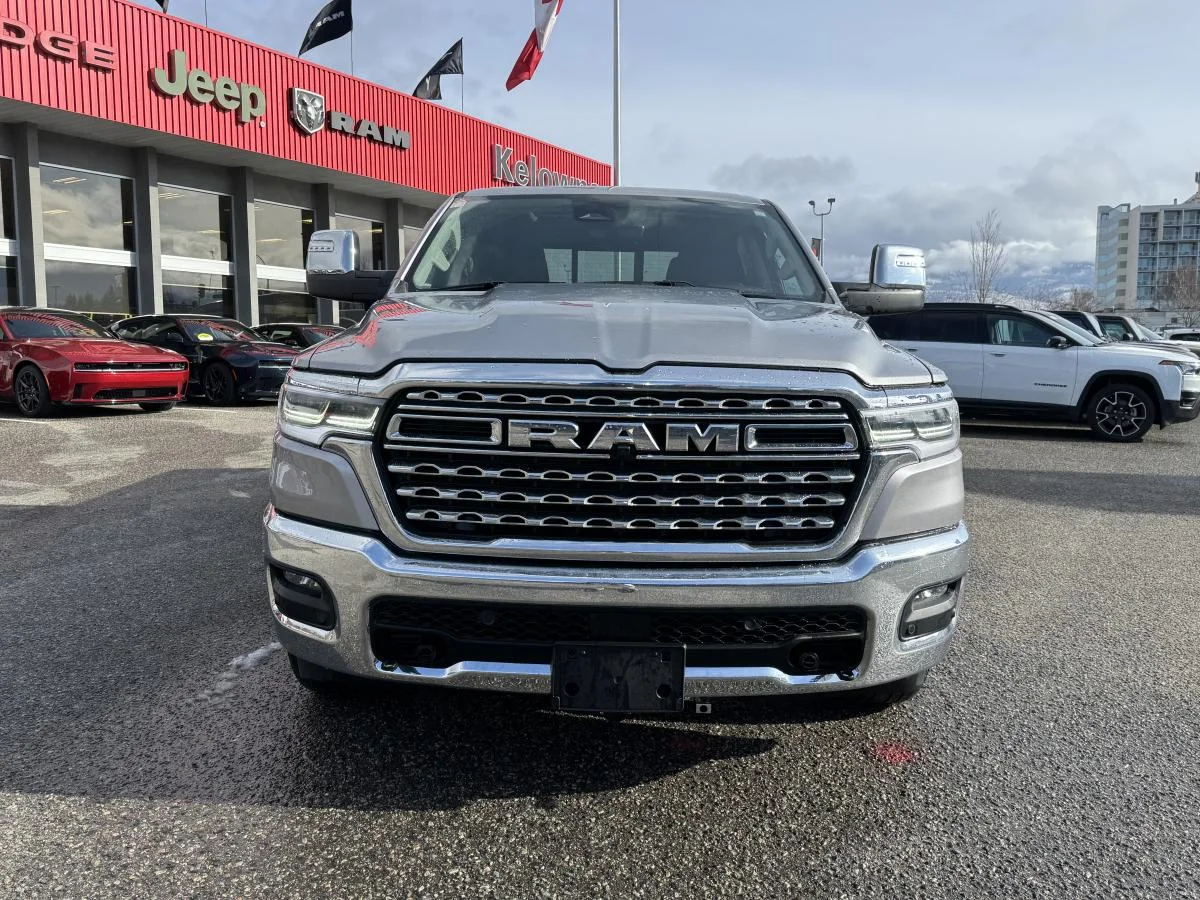Used 2025 Silver RAM Limited Longhorn 4x4 Crew Cab 5