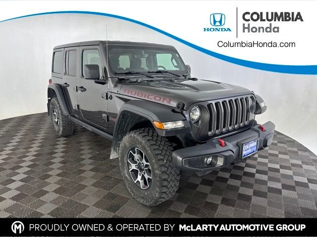Used 2020 Gray Jeep Unlimited Rubicon image 1