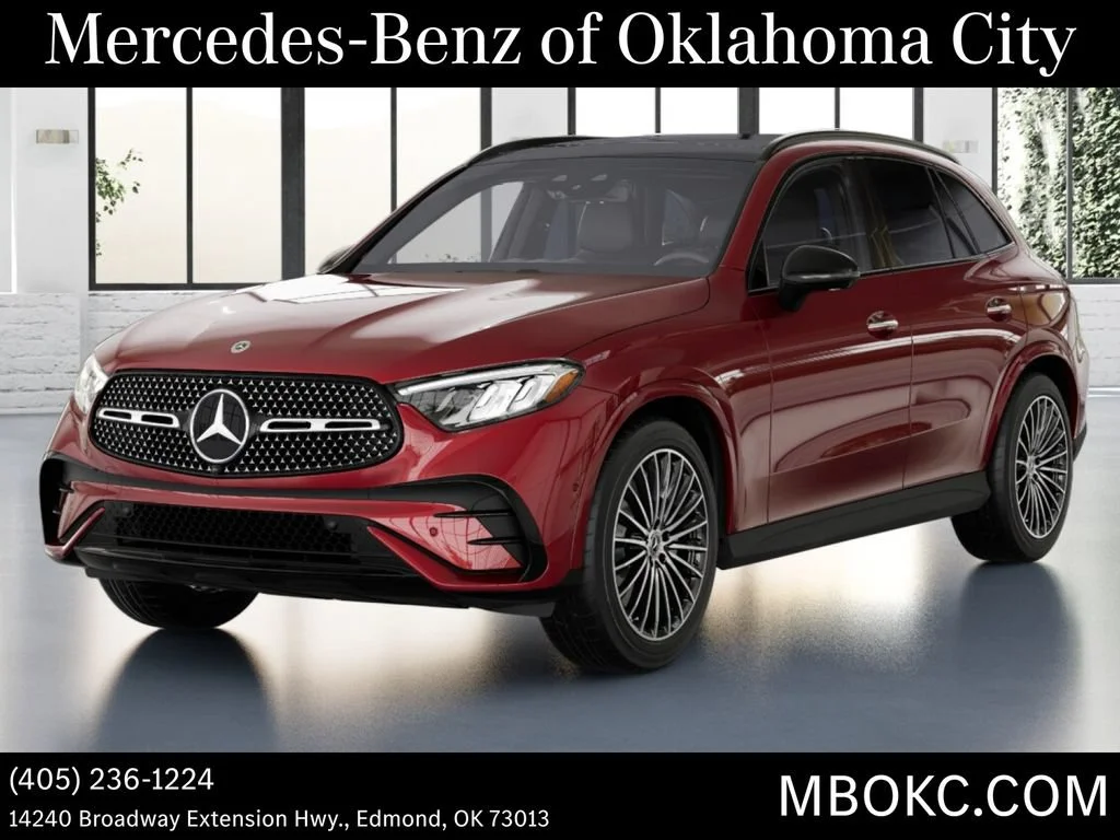 New 2026 MANUFAKTUR Patagonia Red Metallic Mercedes-Benz GLC 300 image 45