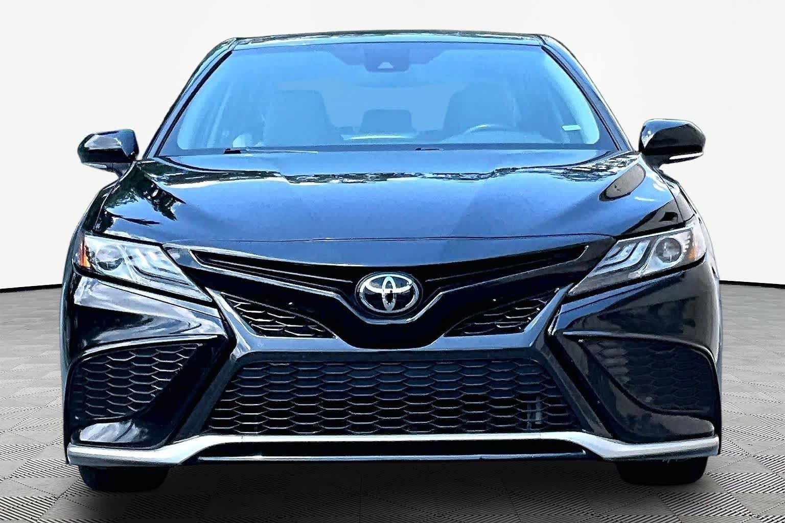 Used 2024 Midnight Black Metallic Toyota XSE image 4
