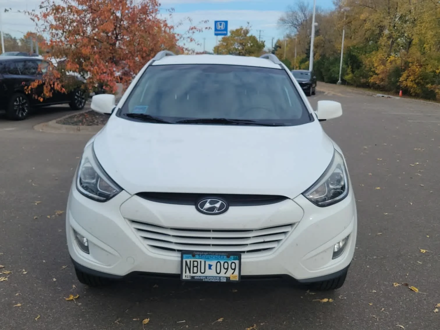 Used 2014 Hyundai Tucson SE with VIN KM8JUCAG7EU898078 for sale in Hopkins, MN