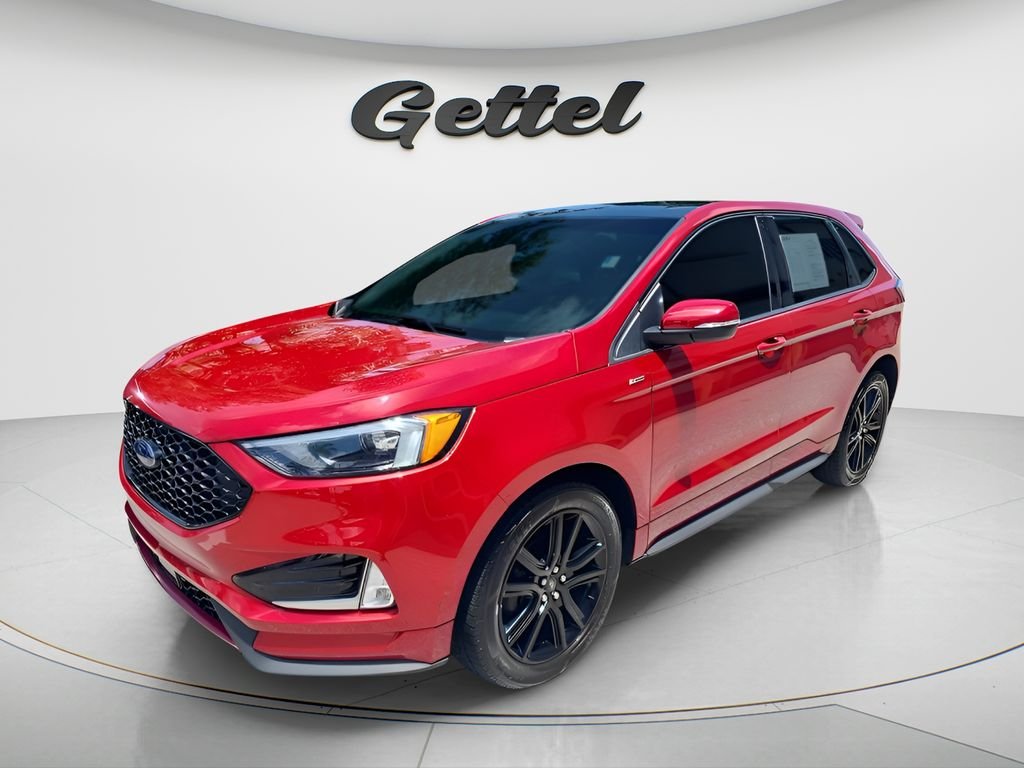 Used 2020 Red Ford ST Line image 1