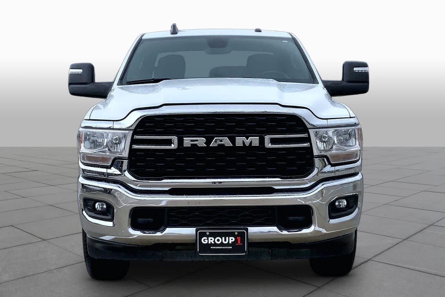 Used 2024 Bright White Clearcoat Ram Big Horn image 4