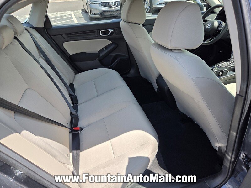 Used 2024 Meteorite Gray Metallic Honda LX CVT image 13