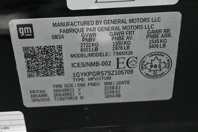 Certified Used 2025 Stellar Black Metallic Cadillac Sport image 36